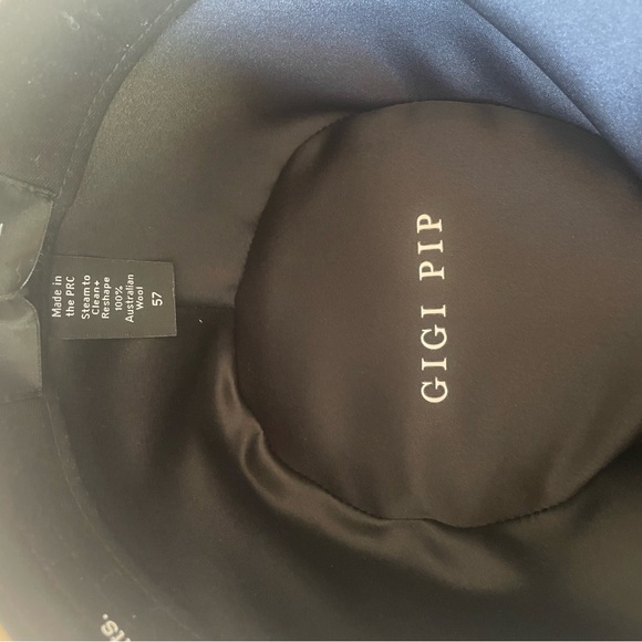 GIGI PIP Cream and Brown Rancher Hat - Picture 3 of 4